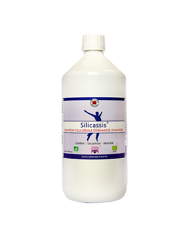 SILICASSIS Silice colloïdale dynamisée spagyrisée BIO 500 ml