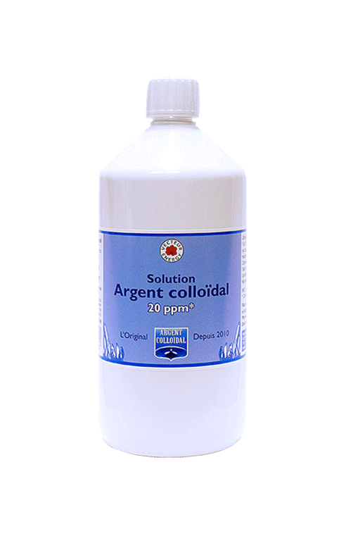 ARGENT COLLOÏDAL 20 PPM 1 Litre