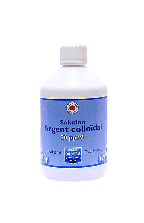 ARGENT COLLOÏDAL 20 PPM 500 ML 