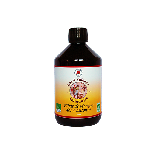 Vinaigre Immunité - Bio* - Elixir des 4 Saisons - 500 ml